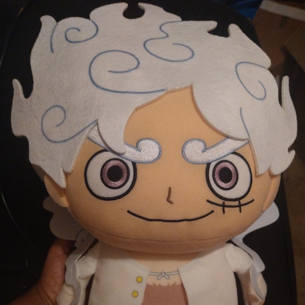 Luffy Plushie (Gear 5, Joy Boy)